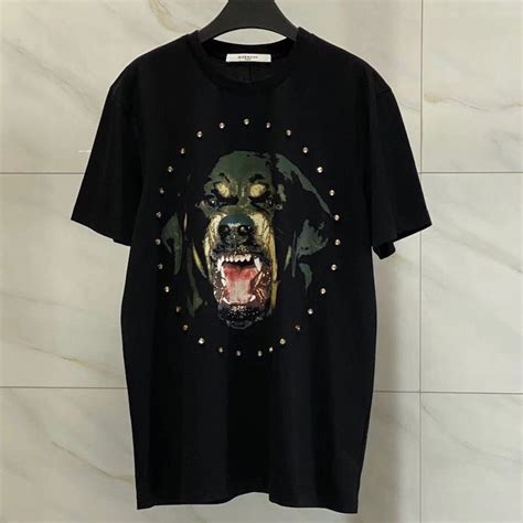 replica givenchy rottweiler t shirt|givenchy t shirt with holes.